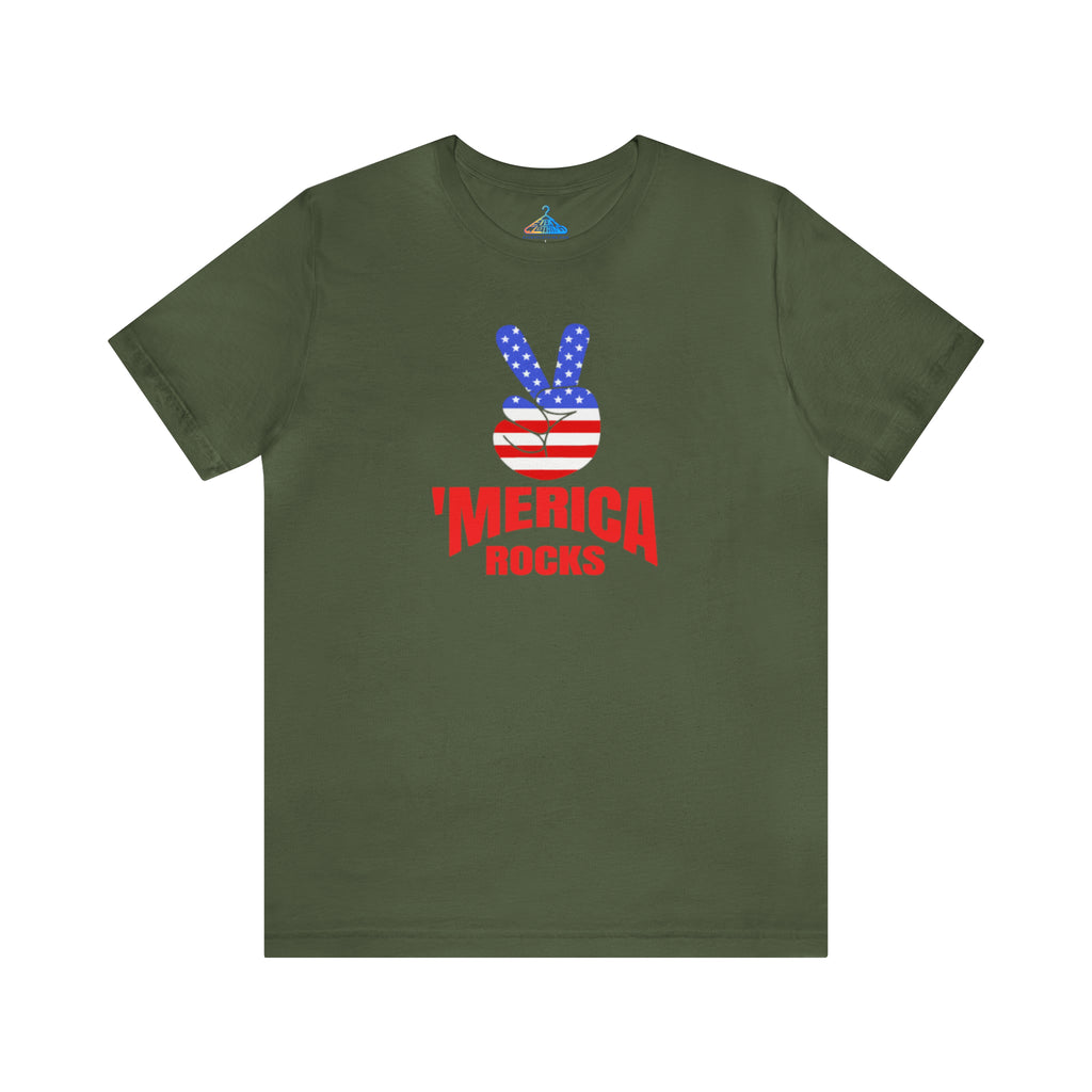 Merica Rocks T-Shirt - Eventclothing.com