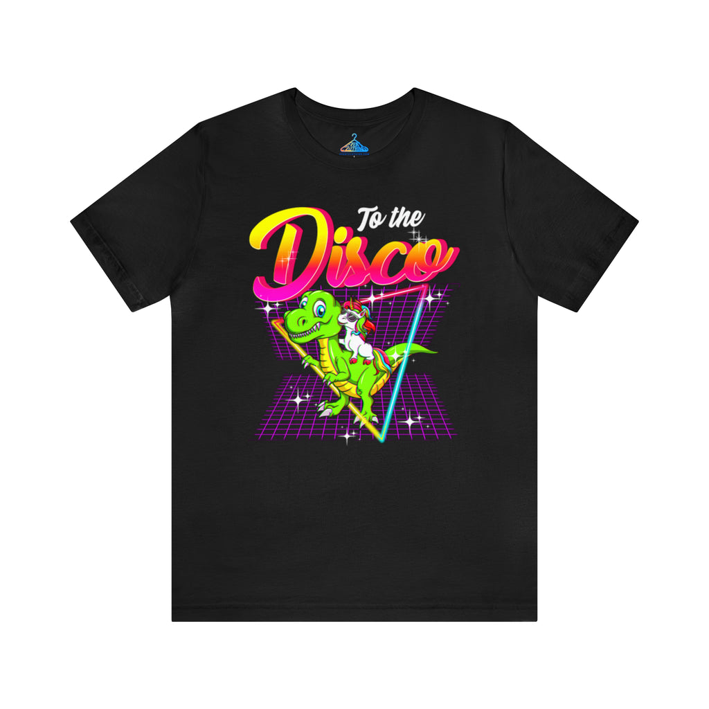 Dinosaur Unicorn Disco T-Shirt - Eventclothing.com