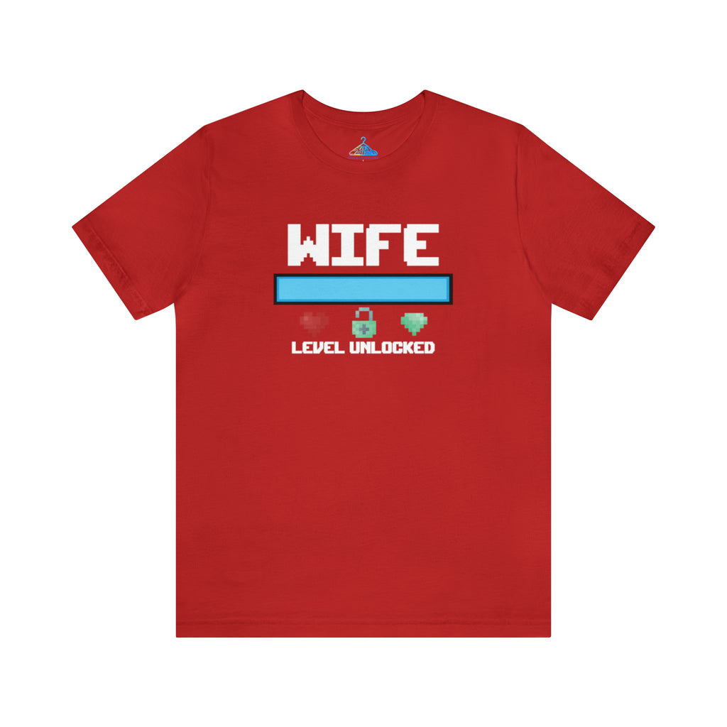 Wife Level Unlocked T-Shirt - Eventclothing.com