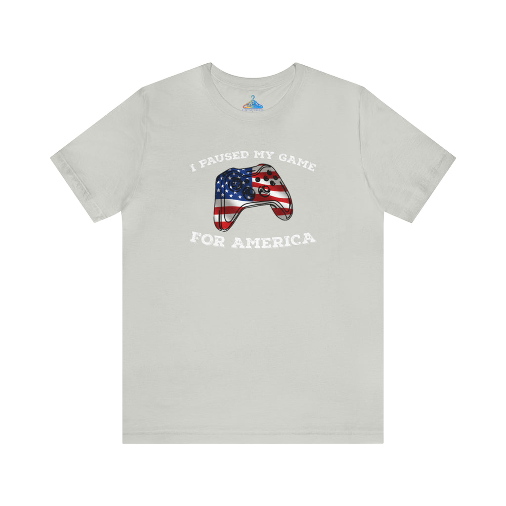 I Paused My Game for America T-Shirt - Eventclothing.com