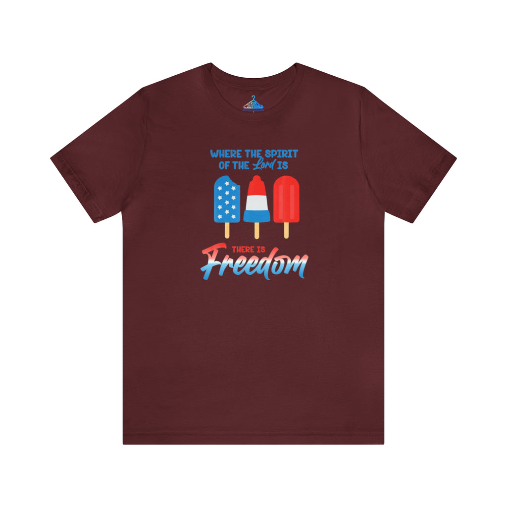 Spirit of The Lord Freedom T-Shirt - Eventclothing.com