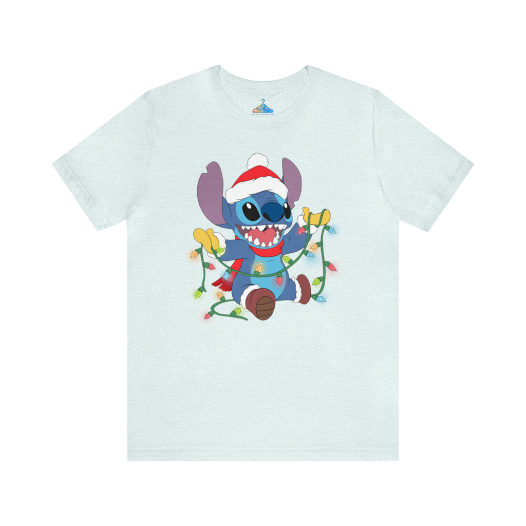 Stitch and Lilo Christmas T-Shirt - Eventclothing.com