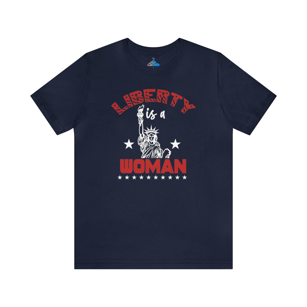 Liberty Is a Woman T-Shirt - Eventclothing.com