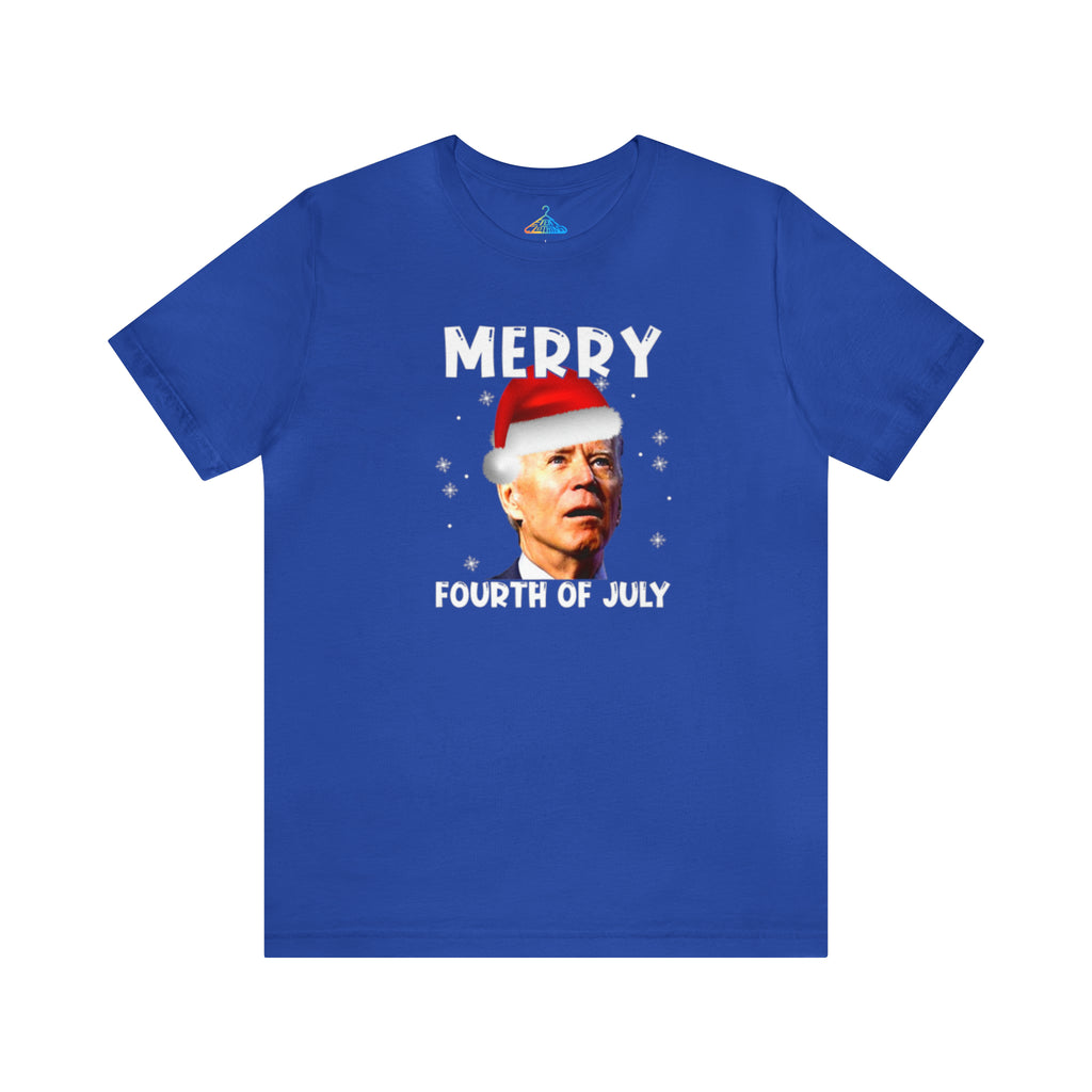 Merry Fourth Of July Biden T-Shirt - Eventclothing.com