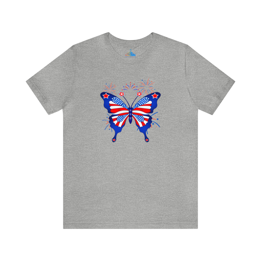 Fourth of July Butterfly T-Shirt - Eventclothing.com