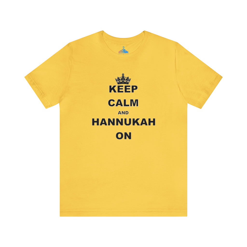 Keep Calm And Hannukah On T-Shirt - Eventclothing.com