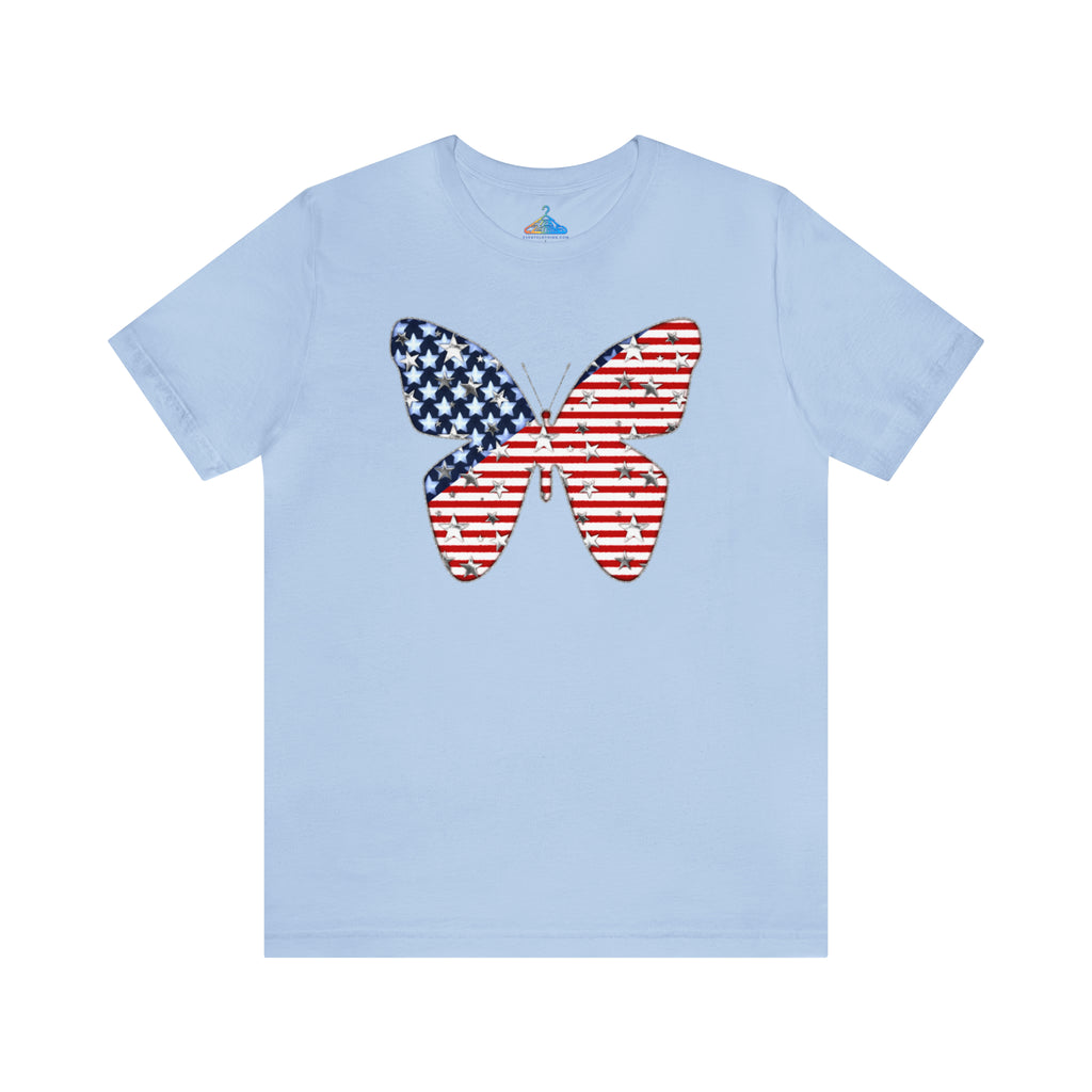 Fourth of July Butterfly T-Shirt - Eventclothing.com