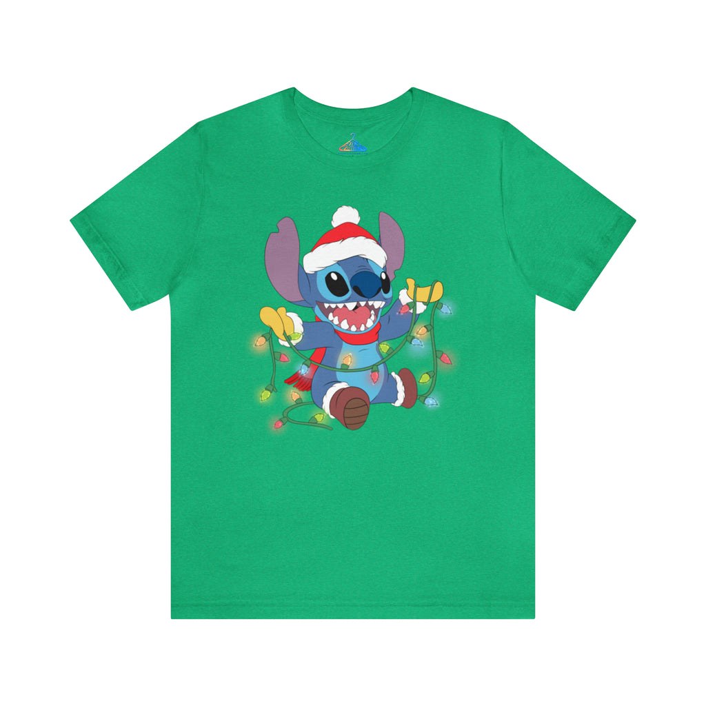 Stitch and Lilo Christmas T-Shirt - Eventclothing.com