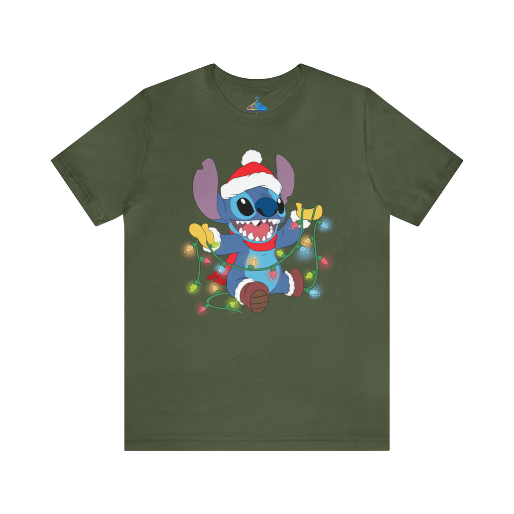 Stitch and Lilo Christmas T-Shirt - Eventclothing.com