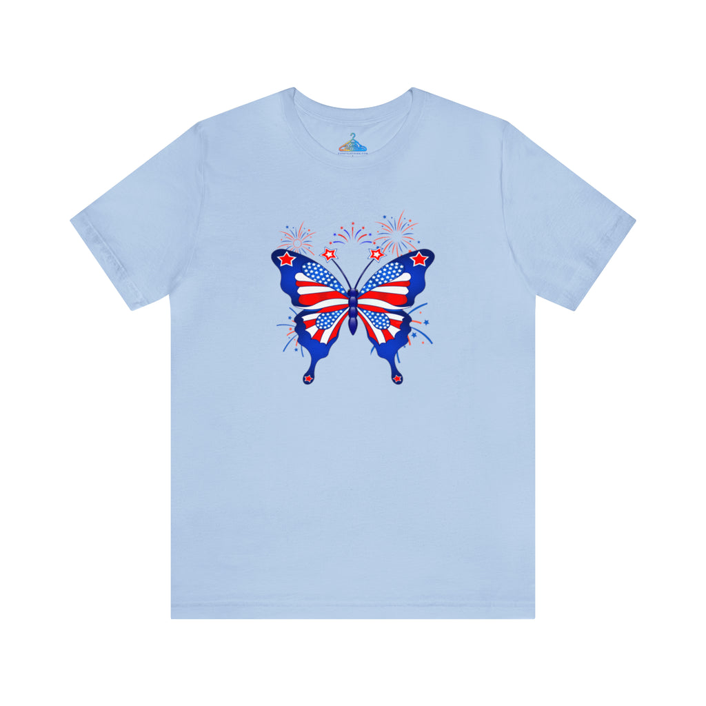 Fourth of July Butterfly T-Shirt - Eventclothing.com