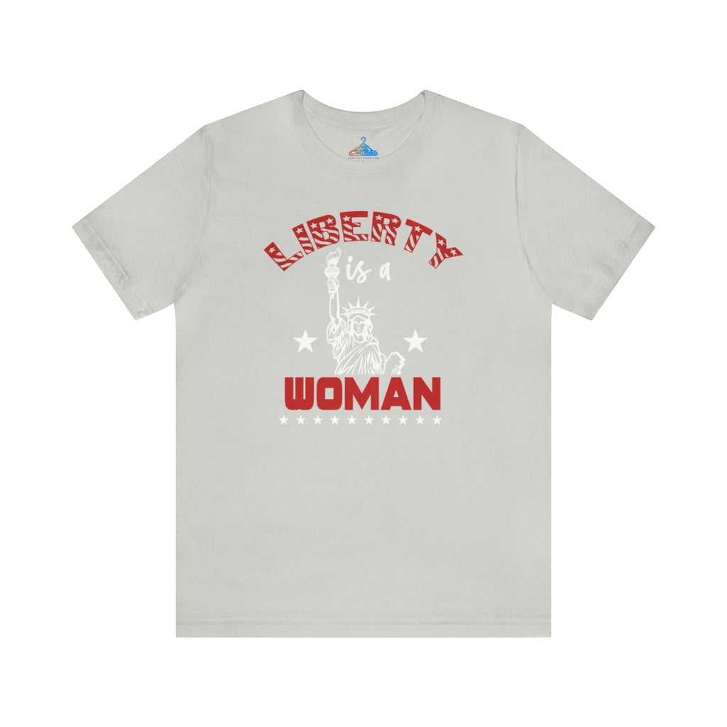 Liberty Is a Woman T-Shirt - Eventclothing.com