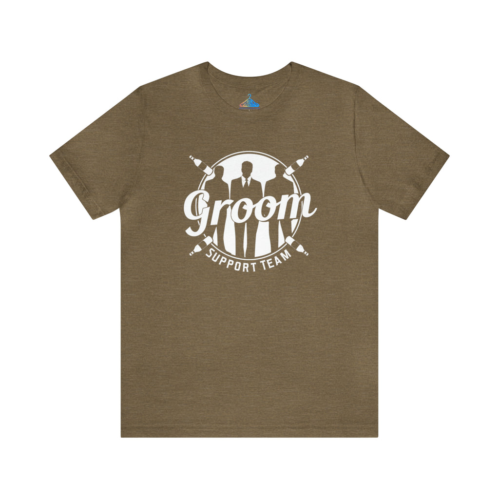 Groom Support Team T-Shirt - Eventclothing.com