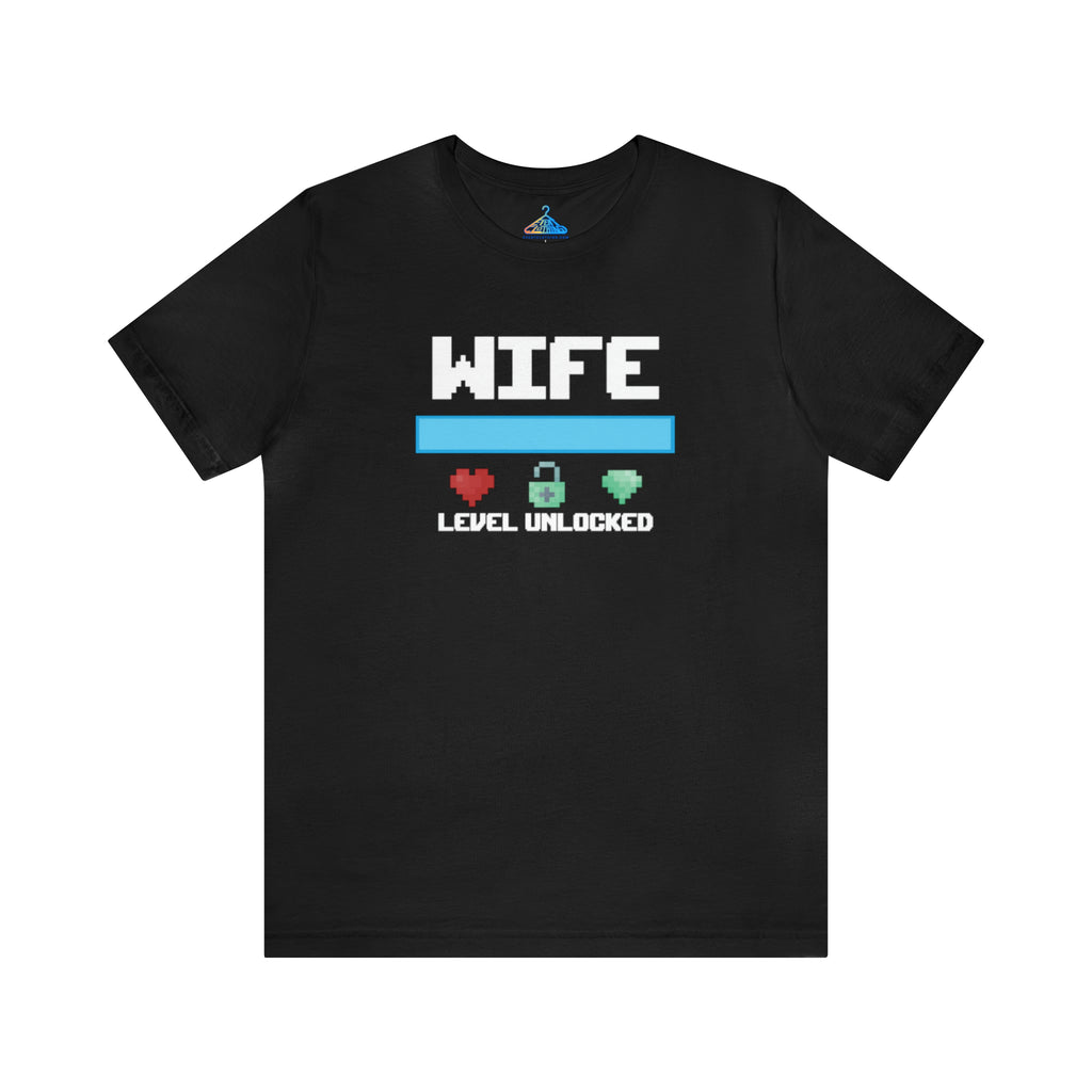 Wife Level Unlocked T-Shirt - Eventclothing.com