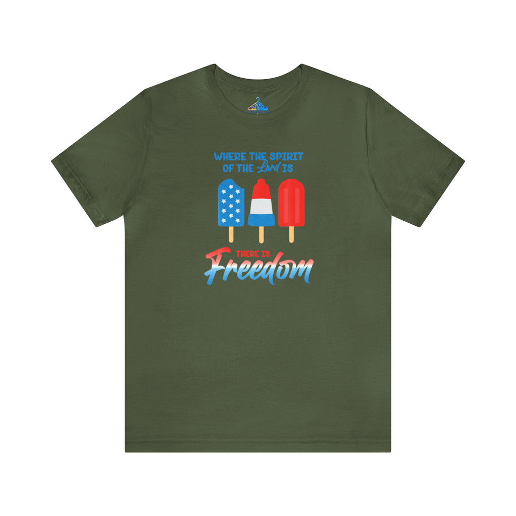 Spirit of The Lord Freedom T-Shirt - Eventclothing.com