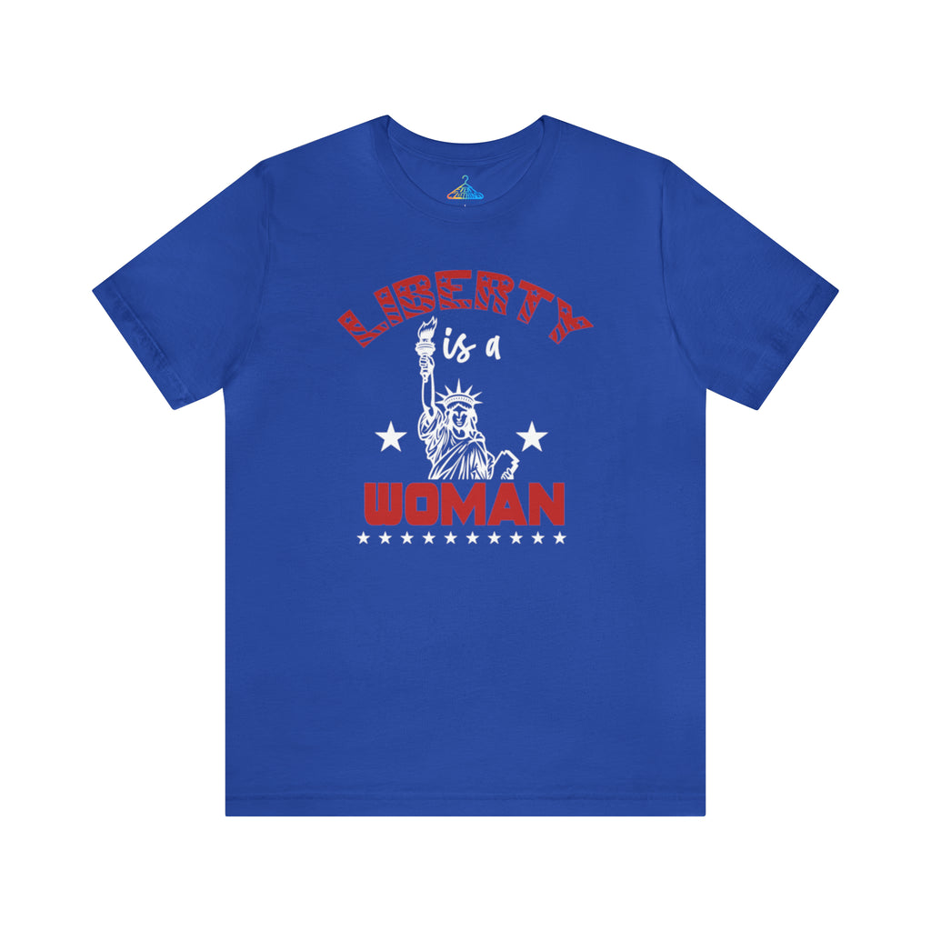 Liberty Is a Woman T-Shirt - Eventclothing.com