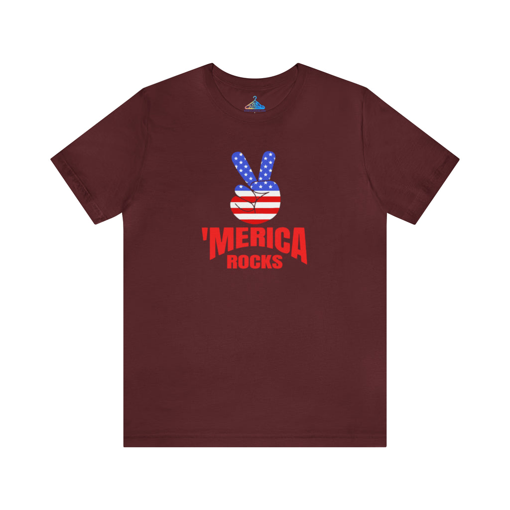 Merica Rocks T-Shirt - Eventclothing.com