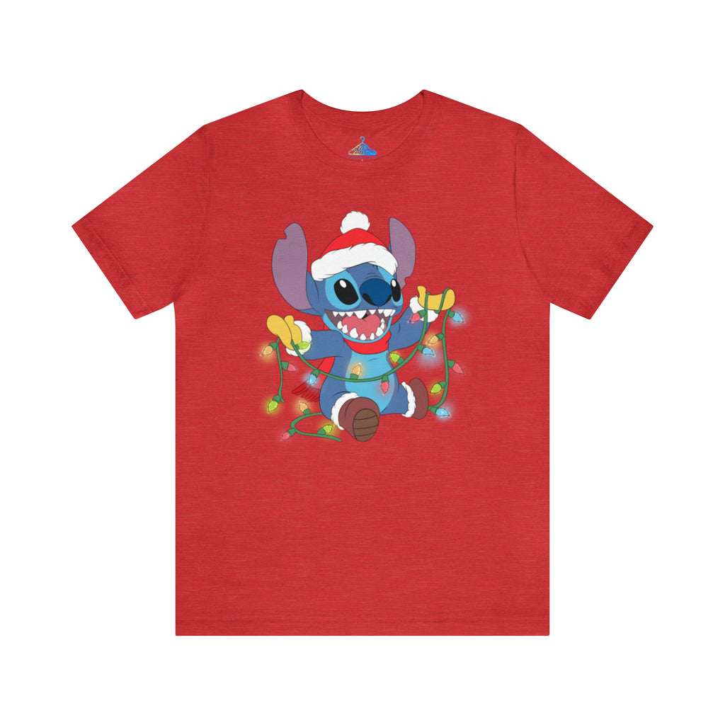 Stitch and Lilo Christmas T-Shirt - Eventclothing.com