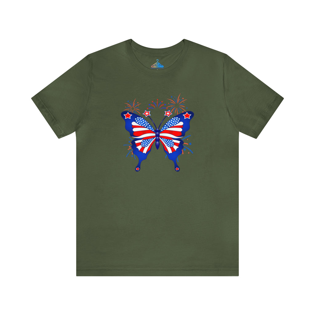 Fourth of July Butterfly T-Shirt - Eventclothing.com