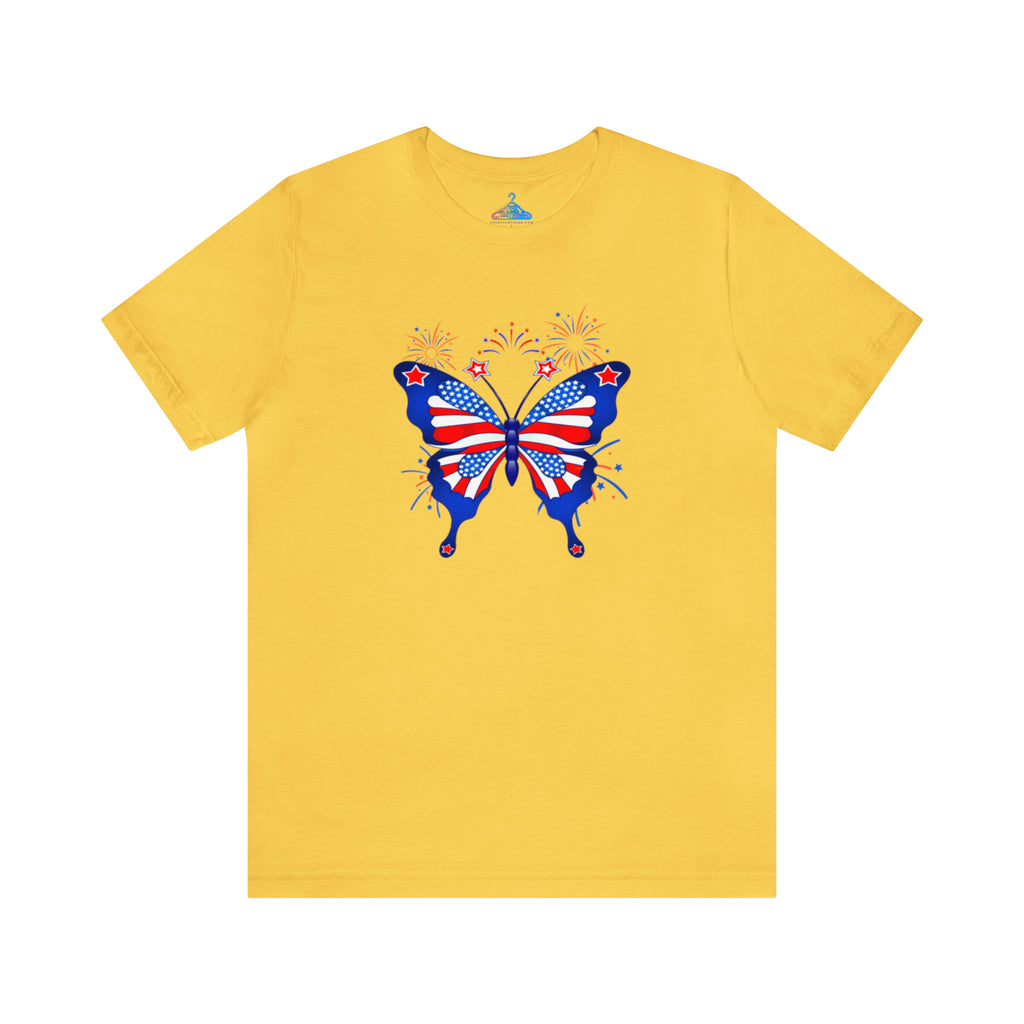 Fourth of July Butterfly T-Shirt - Eventclothing.com