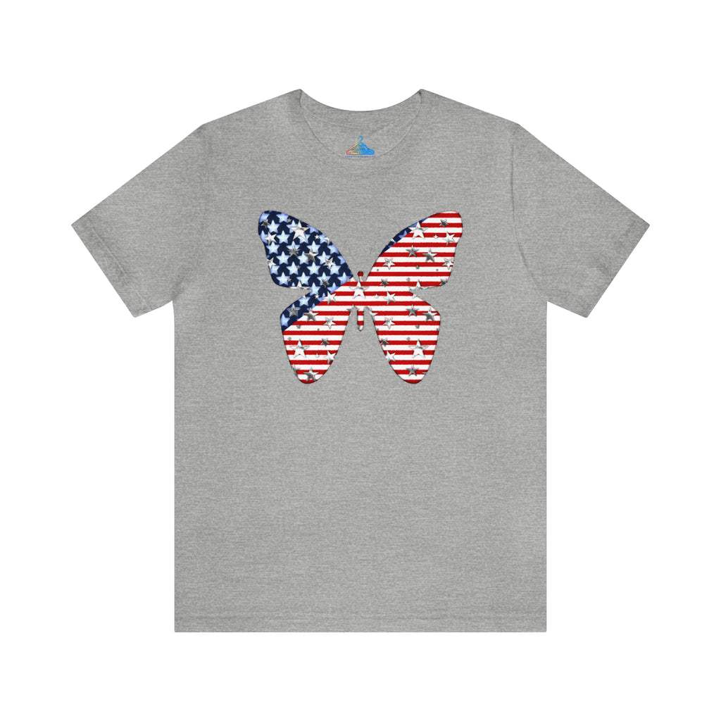 Fourth of July Butterfly T-Shirt - Eventclothing.com