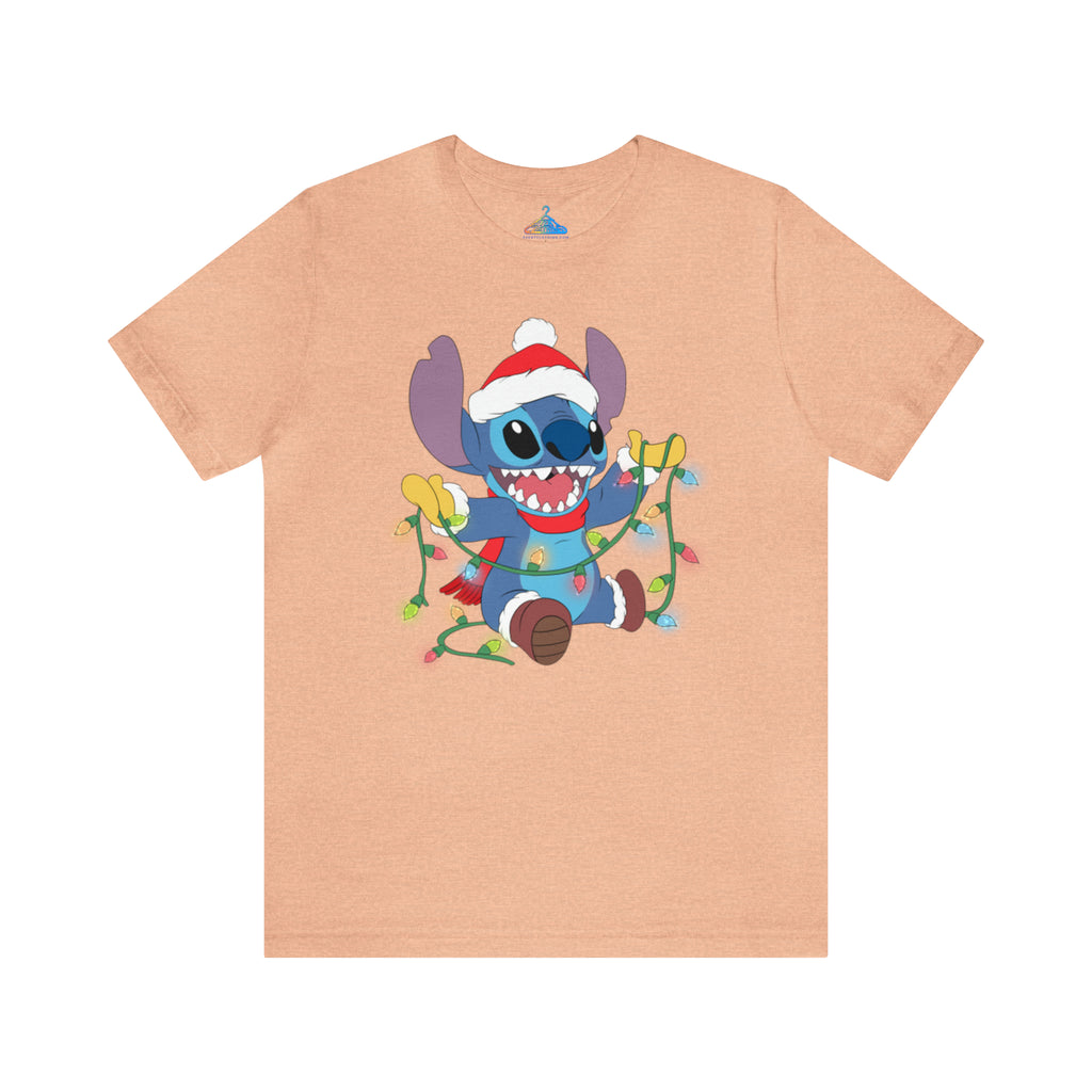 Stitch and Lilo Christmas T-Shirt - Eventclothing.com