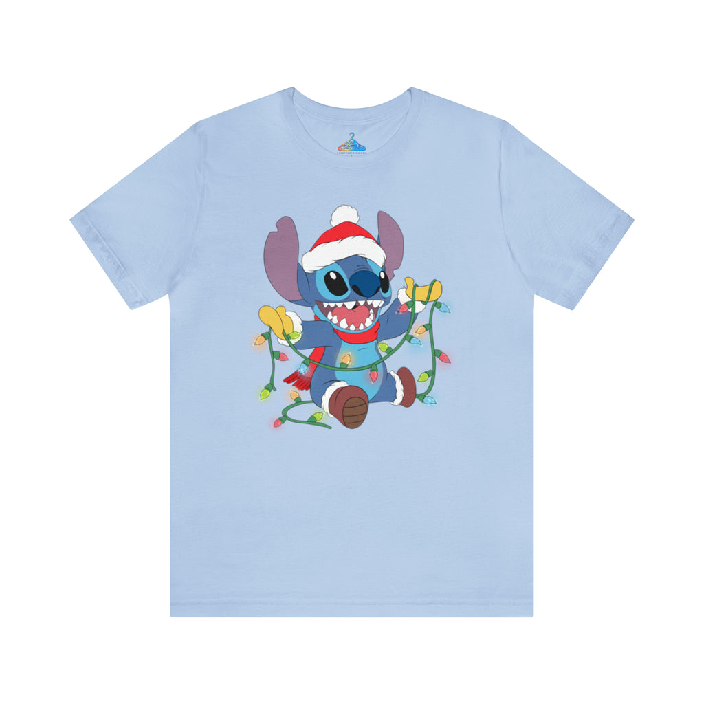 Stitch and Lilo Christmas T-Shirt - Eventclothing.com