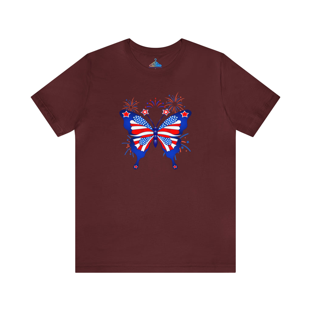 Fourth of July Butterfly T-Shirt - Eventclothing.com