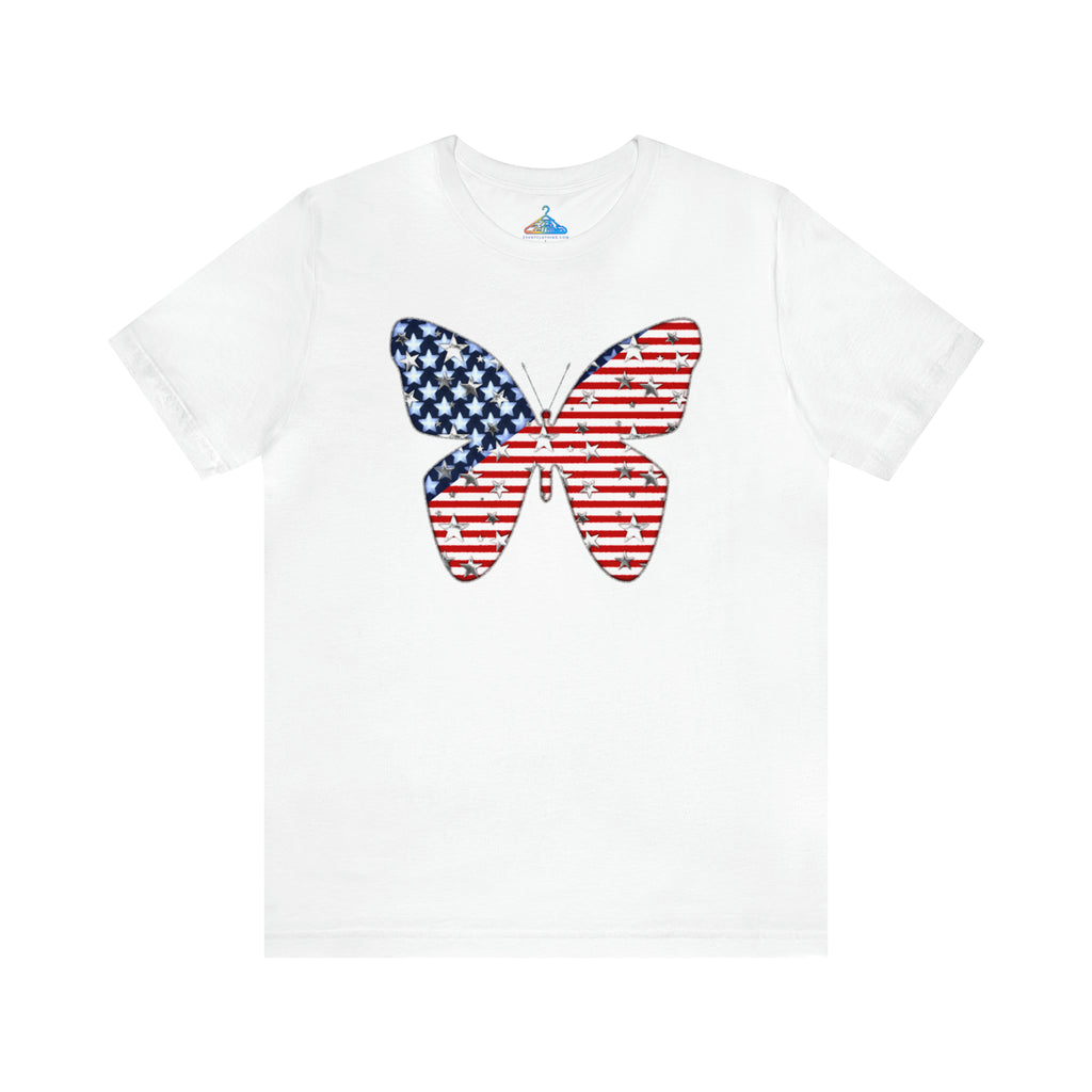 Fourth of July Butterfly T-Shirt - Eventclothing.com