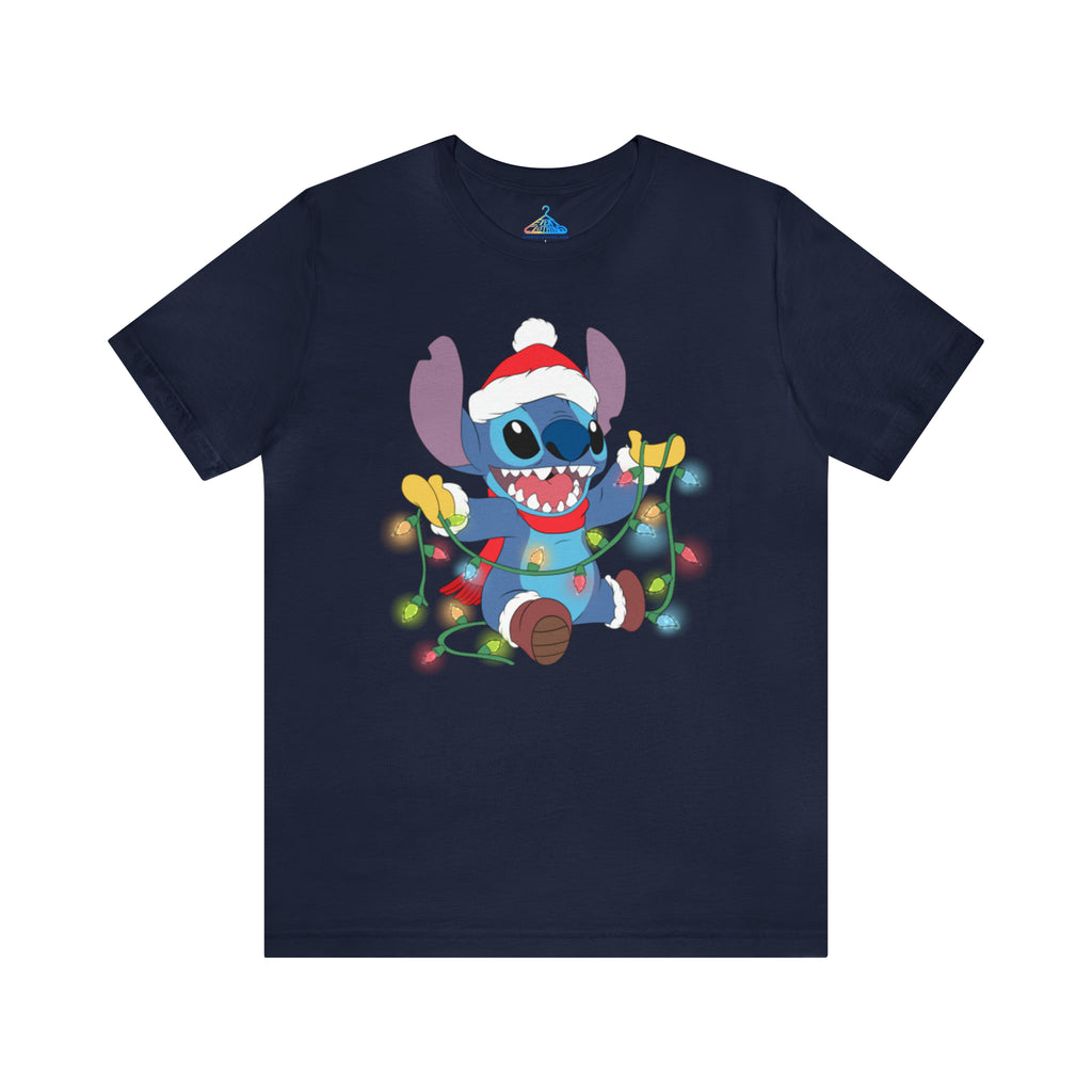 Stitch and Lilo Christmas T-Shirt - Eventclothing.com