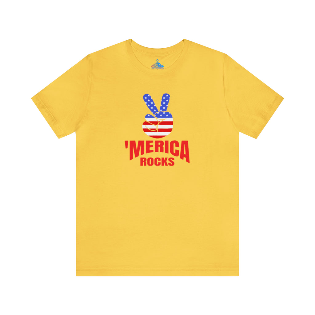 Merica Rocks T-Shirt - Eventclothing.com