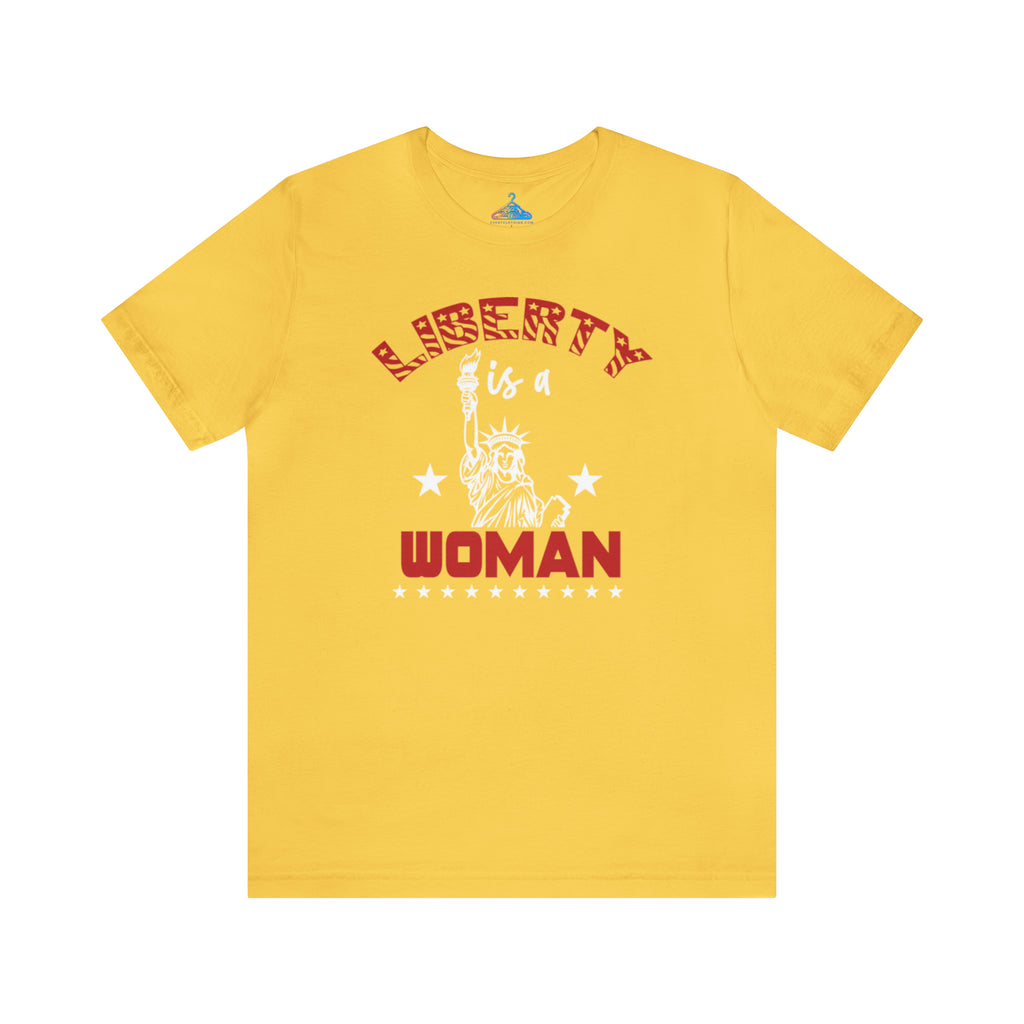 Liberty Is a Woman T-Shirt - Eventclothing.com