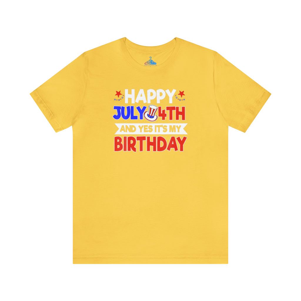 Fourth of July Birthday T-Shirt - Eventclothing.com