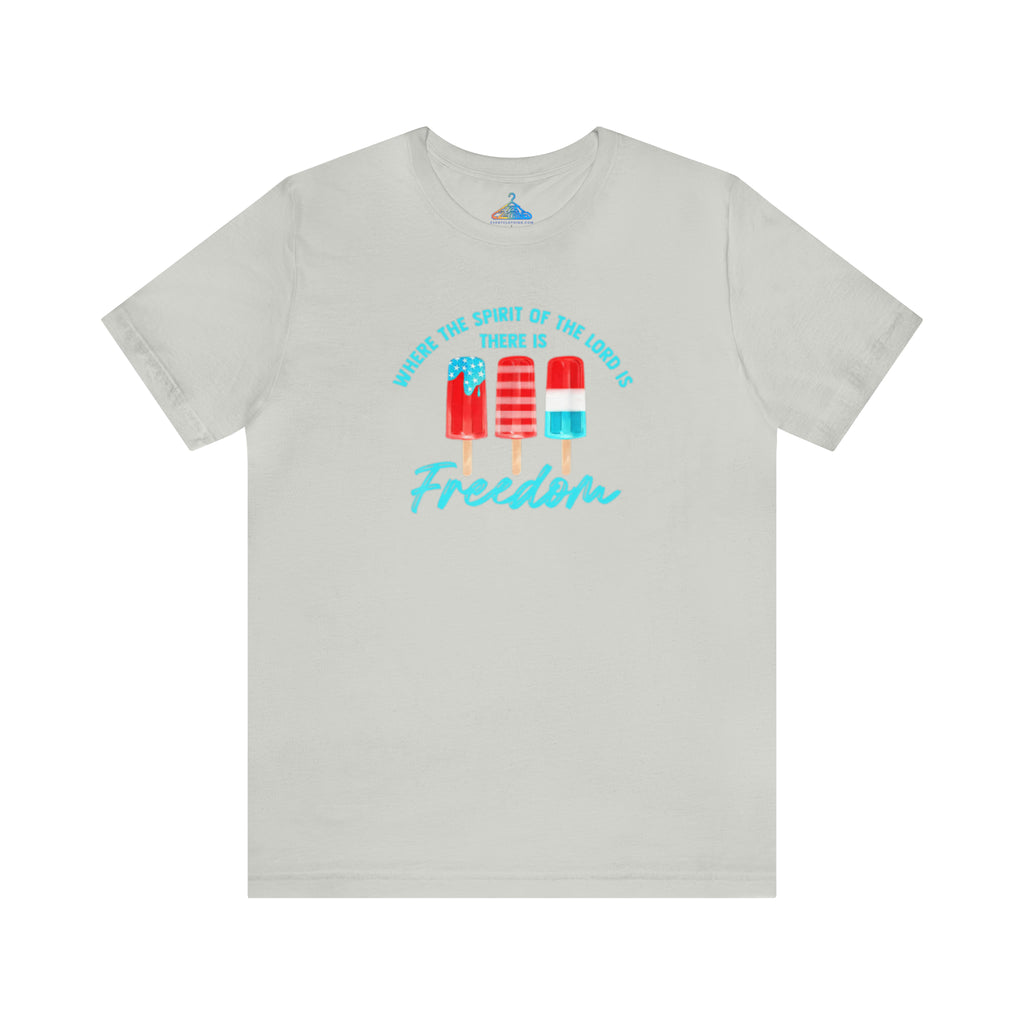 Spirit of The Lord There Is Freedom T-Shirt - Eventclothing.com