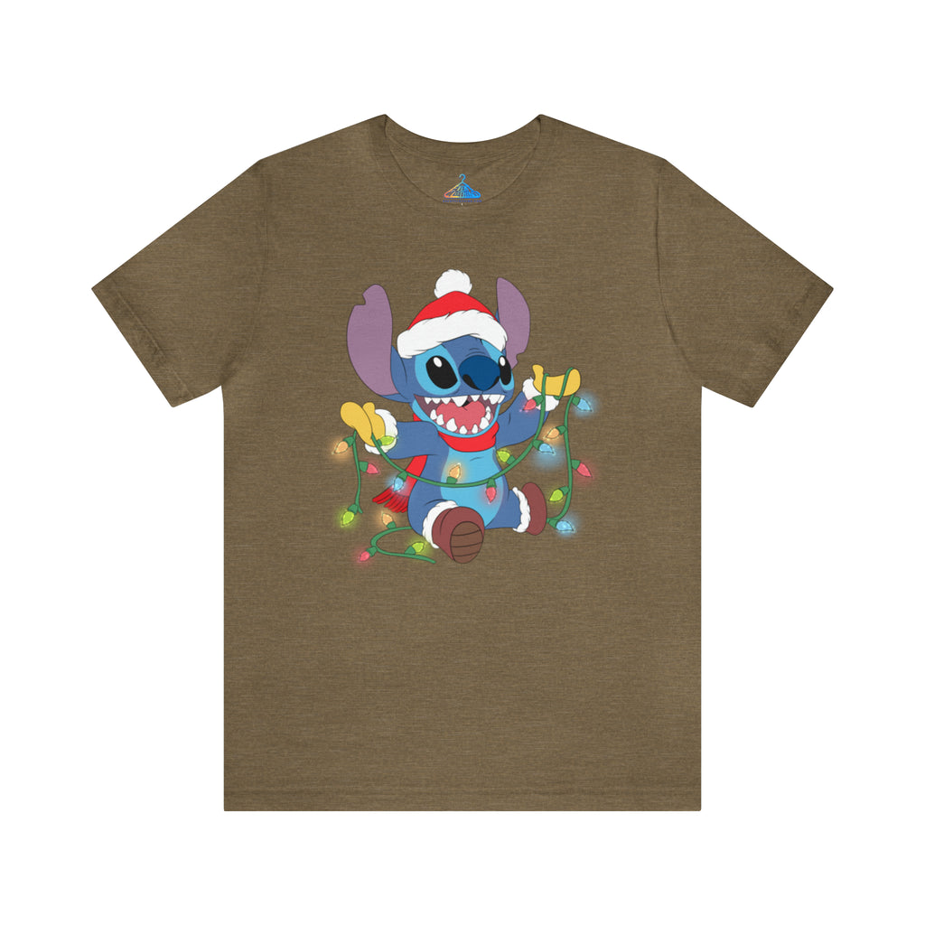 Stitch and Lilo Christmas T-Shirt - Eventclothing.com