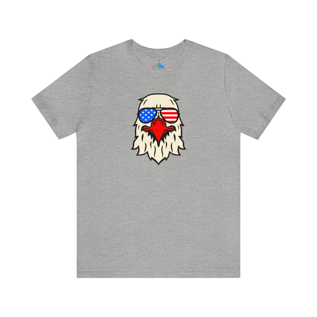 Eagle USA Flag Glasses T-Shirt - Eventclothing.com