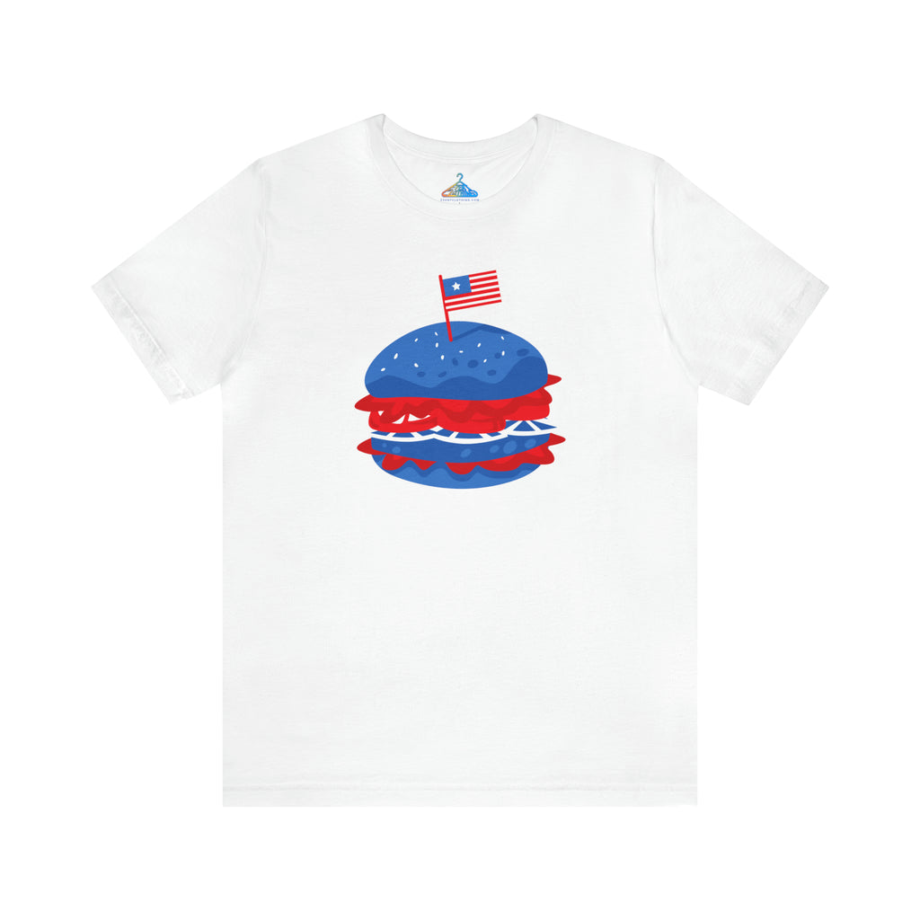 Fourth of July Burger T-Shirt - Eventclothing.com