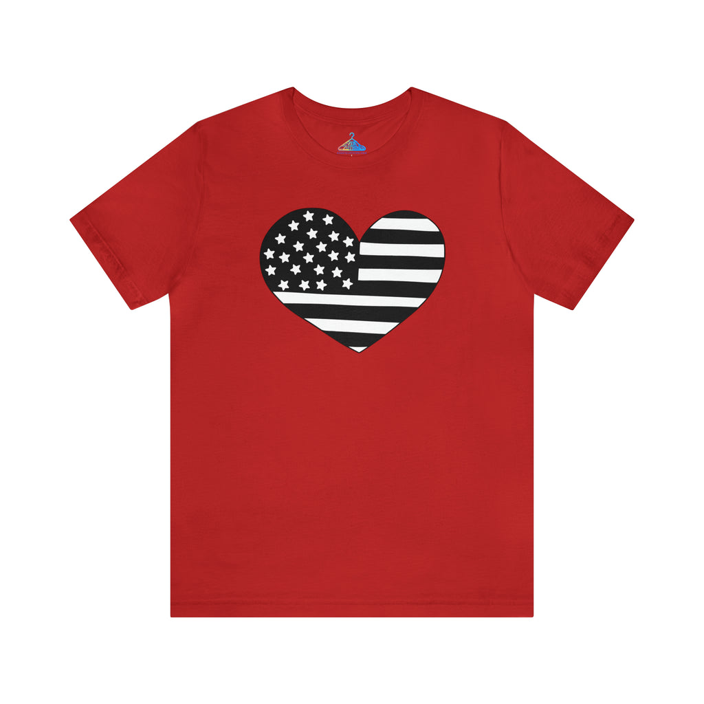 Fourth of July Heart T-Shirt - Eventclothing.com