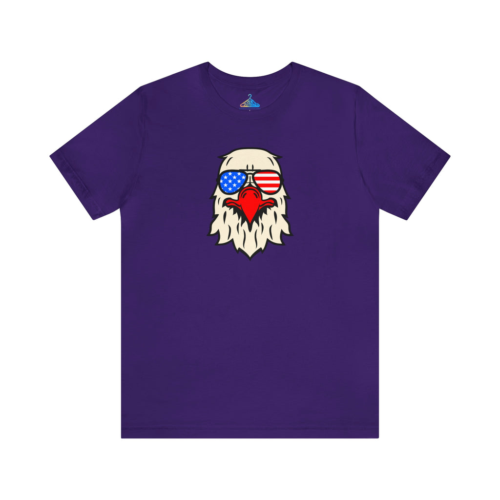 Eagle USA Flag Glasses T-Shirt - Eventclothing.com