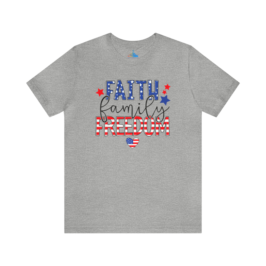 Faith Family Freedom T-Shirt - Eventclothing.com