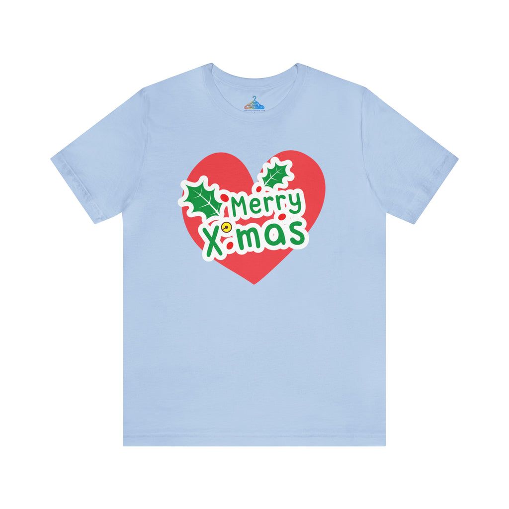 Merry Xmas Heart T-Shirt - Eventclothing.com