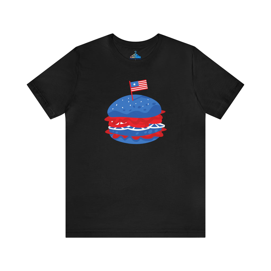 Fourth of July Burger T-Shirt - Eventclothing.com