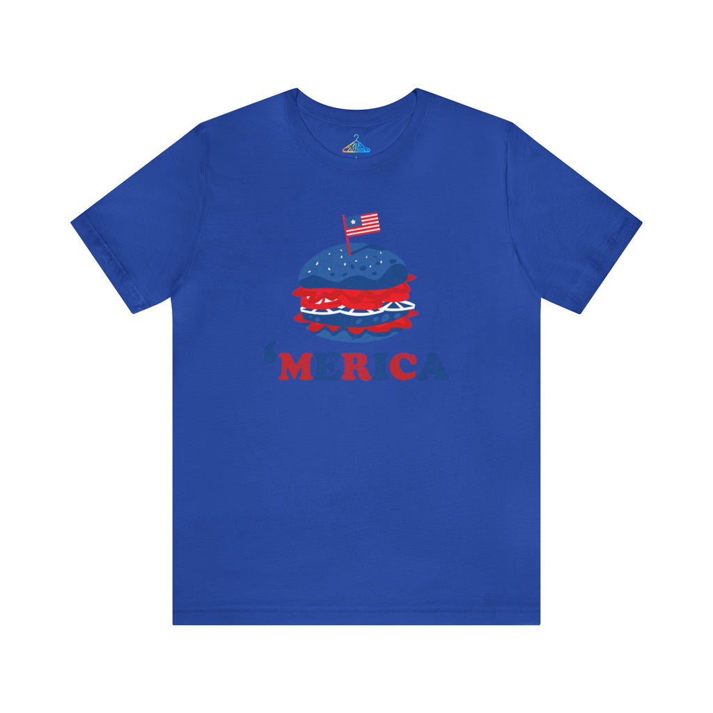 Fourth of July Burger T-Shirt - Eventclothing.com