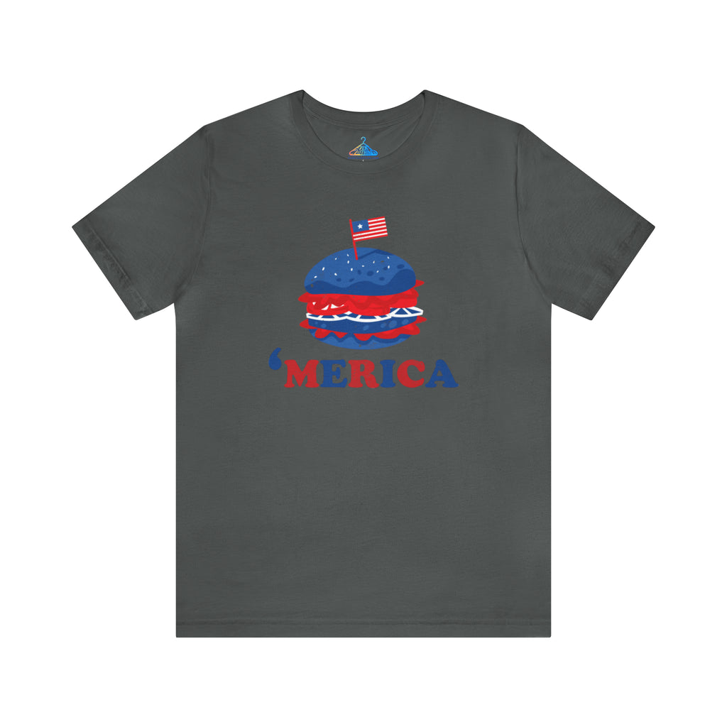 Fourth of July Burger T-Shirt - Eventclothing.com