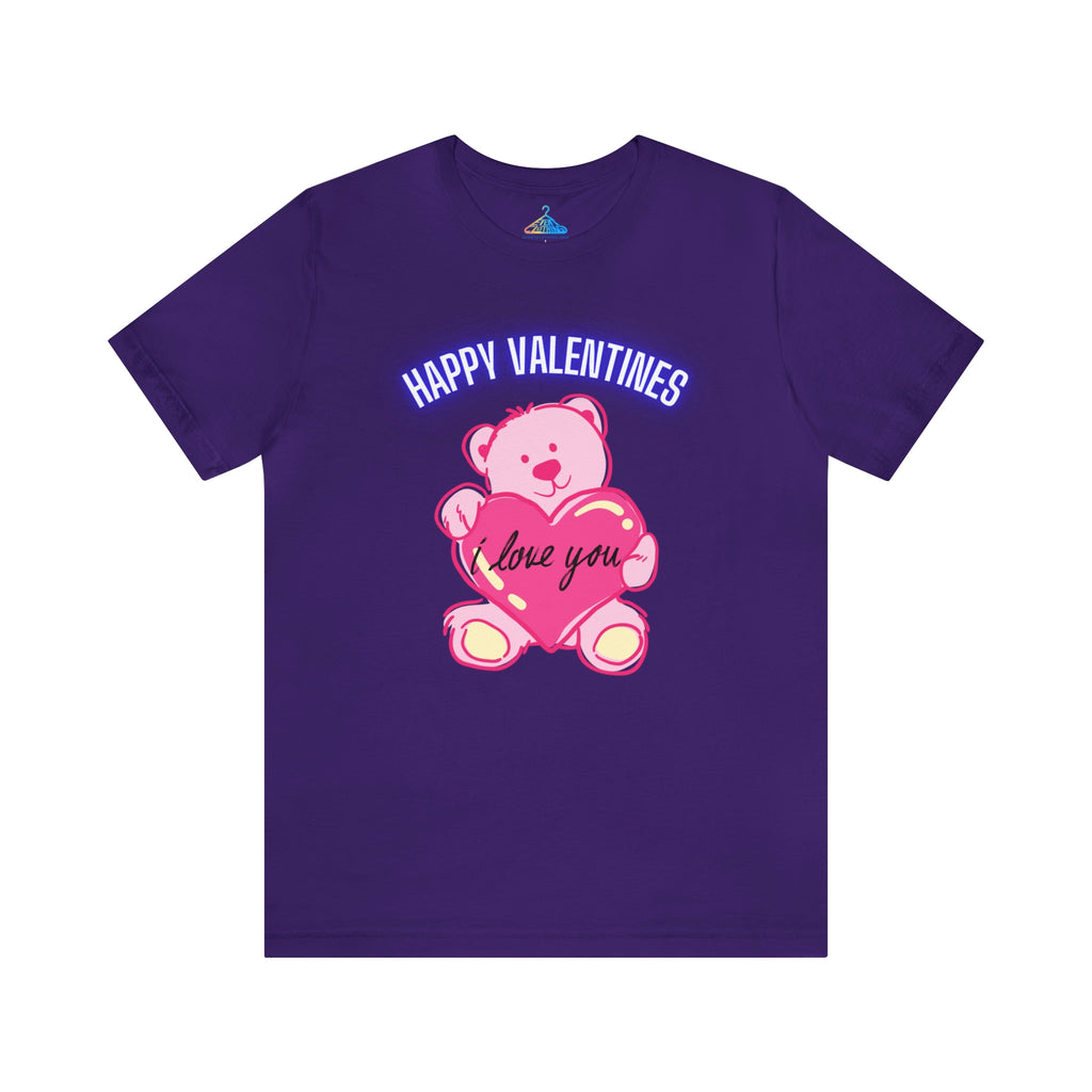 Happy Valentines Teddy Bear T-Shirt - Eventclothing.com