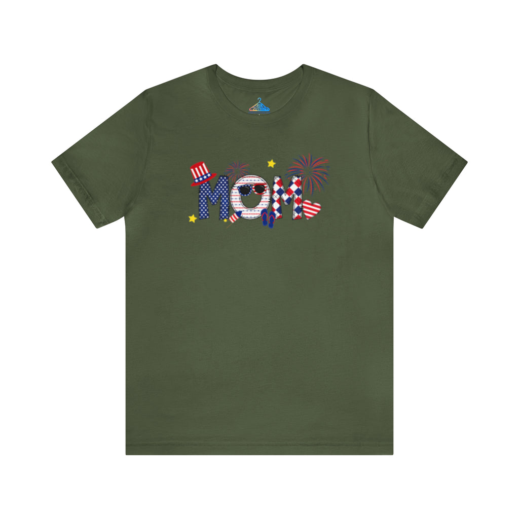 Fourth of July Mom T-Shirt - Eventclothing.com