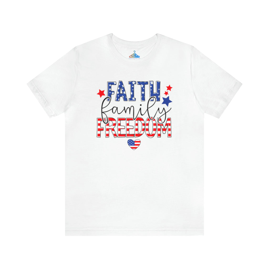 Faith Family Freedom T-Shirt - Eventclothing.com