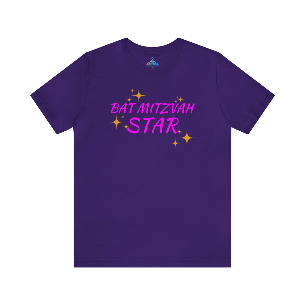 Bat Mitzvah Star T-Shirt - Eventclothing.com