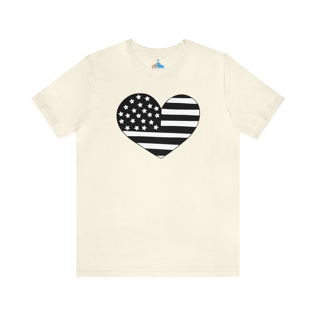 Fourth of July Heart T-Shirt - Eventclothing.com