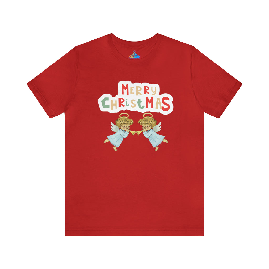 Merry Christmas Angels T-Shirt - Eventclothing.com