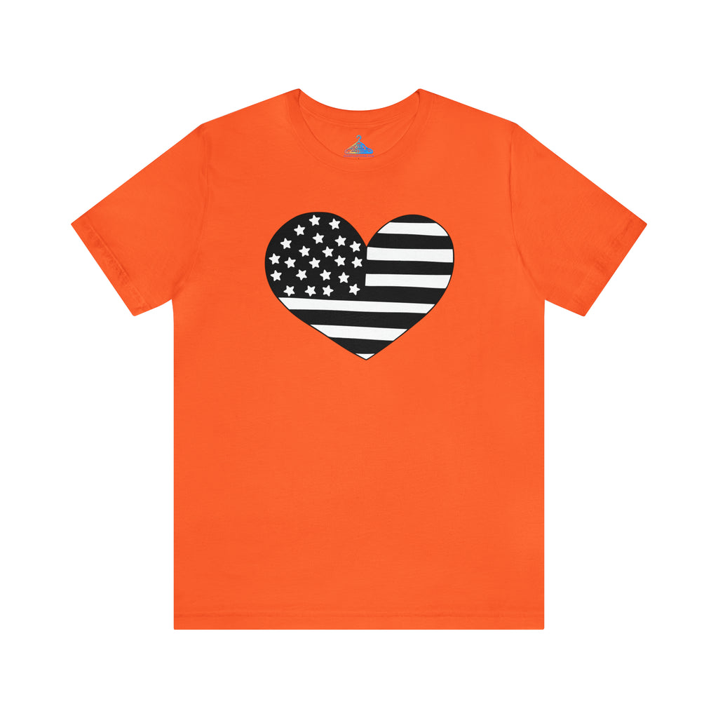 Fourth of July Heart T-Shirt - Eventclothing.com